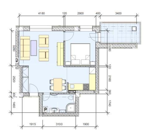 Apartman V Starej Lesnej S Balkonom Stara Lesna Exterior photo